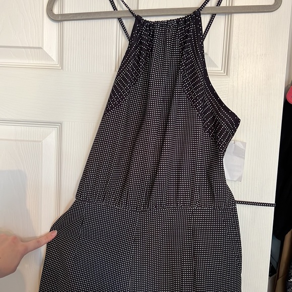 MOVING sale! H&M polka dot open back jumpsuit cropped wide leg - Picture 11 of 11